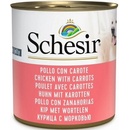 Schesir Dog Adult kuře/mrkev 285 g