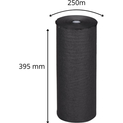 ActivaTec Papierová výpln, activaWrap 80g-395 mm x 250 m/rolka farba čierna Veľkosť: 395mm x 250m