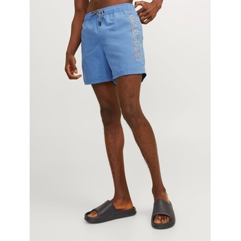 Jack and Jones Бански гащета Jack and Jones Fiji Double Logo Swim Shorts - Pacific Coast