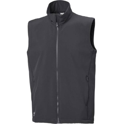 Helly Hansen MANCHESTER 74086 / Мъжка 3-слойна софтшел елек - абанос S (594086ain01)