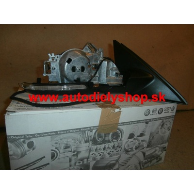 Škoda SUPERB II 3/2008- spätne zrkadlo elektricke pravé,vyhrievané ORIGINAL
