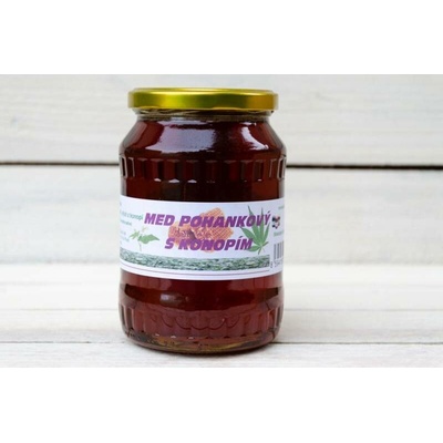 Jiří Straka Zdravý Věk Med pohankový s konopím 950 g
