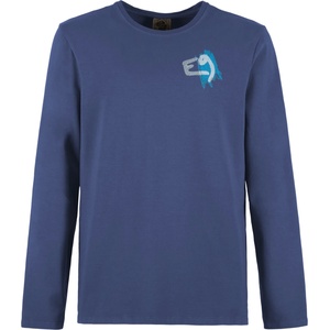 E9 Мъжка блуза с дълъг ръкав E9 Flic Longsleeve - Vintage Blue - размер M (216-7851-0313)