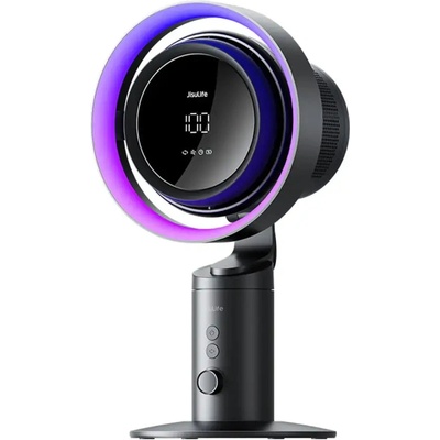 JisuLife Настолен вентилатор Pro3 10000mAh Настолен турбинен вентилатор с филтър - тъмно сив (Pro3_dark_grey)