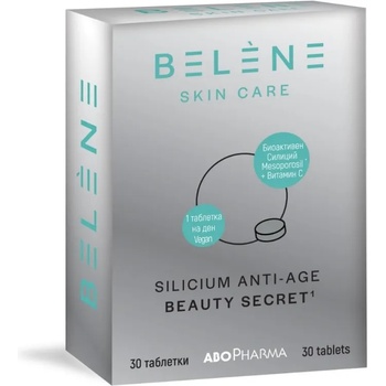 Abo Pharma Belеne Силиций Anti-Age Beauty Secret, 30 таблетки, Abo Pharma (10046575)