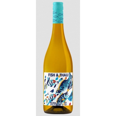 Artisans Partisans Champ libre Fish & Thau Picpoul de Pinet Blanc 2024 12,5% 0,75 l (holá láhev)