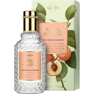 Muelhens 4711 Acqua Colonia White Peach & Coriander Kolínska voda dámska 50 ml