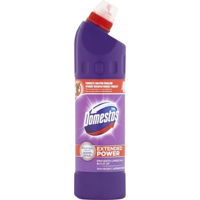 Domestos Extended Power WC tekutý dezinfekční a čistící přípravek Lavander 750 ml