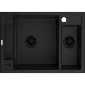 Deante Мивка Deante Magnetic Granite 50x69 см черна (ZRM_N503) Мивка за вграждане
