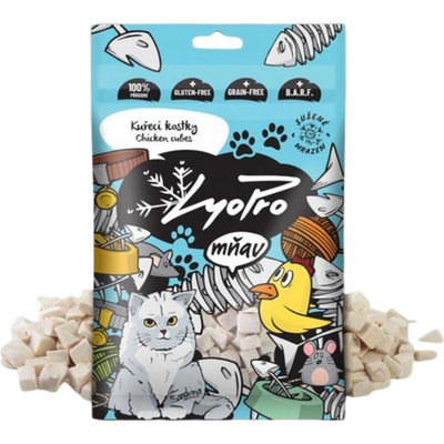 LyoPro CAT Kuřecí kostky 50 g – Sleviste.cz