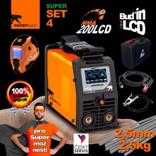 Pantermax MMA200LCD MMA/TIG SET 4