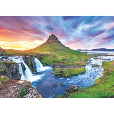 EUROGRAPHICS - Puzzle Iceland Kirkjufell Mountain - 1 000 piese