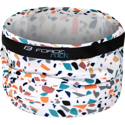 Force šatka ROCK jar jeseň biela