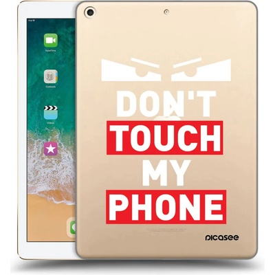 Picasee silikónový prehľadný obal Apple iPad 9.7 2017 5. generace Shadow Eye Transparent