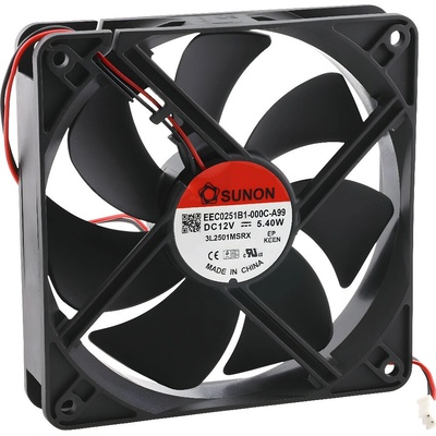 Ventilátor 120x120x25mm, DC 12V, IP20, EEC0251B1