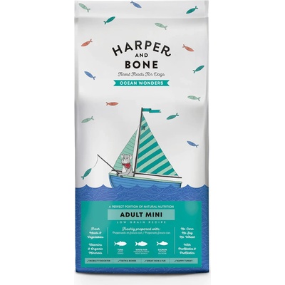 Harper and Bone Dog Adult Mini divy oceánu 2 kg