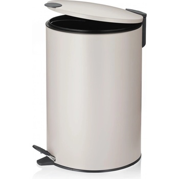 Kela Кош за отпадъци с педал Mats - бежов - 12 л (KELA 10644)
