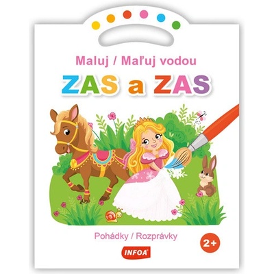 Maľuj vodou ZAS a ZAS Rozprávky