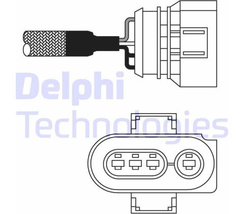 Lambda sonda DELPHI ES10980-12B1