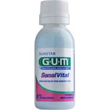 GUM SensiVital ústní výplach pro citlivé zuby cestovní balení 30 ml