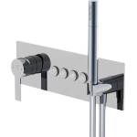 Steinberg 390 - Скрита батерия за 4 уреда, с корпус, хром 390 2242 2 (390 2242 2)