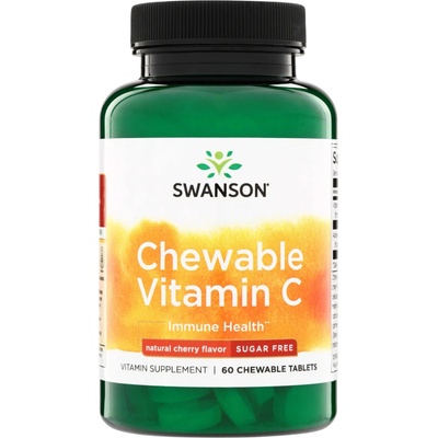 Swanson Chewable Vitamin C 60 žvýkací tablety