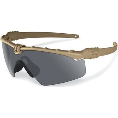 Strelecké okuliare Oakley M-Frame 3.0 SI Dymovo sivé, Piesková