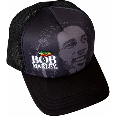 Bob Marley Logo & Face Black