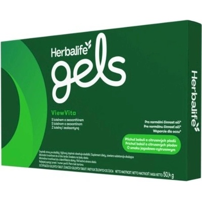 Herbalife Gels ViewVita 30 tabliet Bobúľ a citrusových plodov 30 žuvacích gélových tabliet