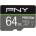 PNY microSDXC PRO Elite 64GB P-SDU64GV31100PRO-GE