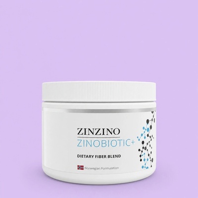 Zinzino Zinobiotic+ Přírodní dietní směs s vlákninou 180 g