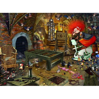 Grafika Ruyer Sportovní hala 2000 dílků