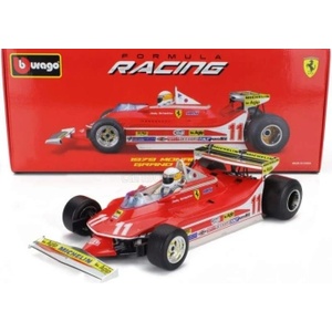 BBurago Модели на автомобили и мотоциклети модел 1/18 Ferrari F1 312T4 1979 Monaco GP J. Scheckter - 1: 18 ( (TRS7691-4052)
