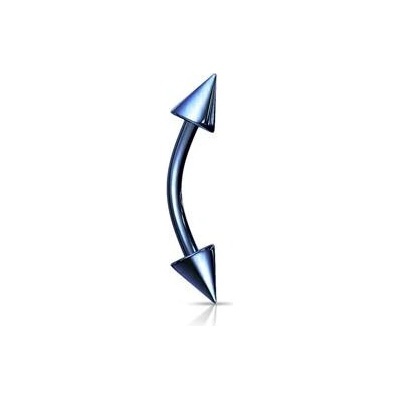 Šperky4U piercing do obočí kónus OB01048-B