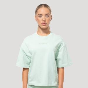 GymBeam Women‘s Mochi Oversized T-Shirt Green XS