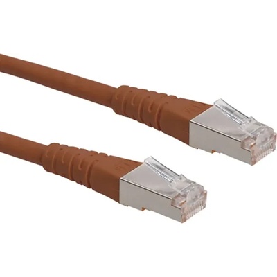Roline Patch cable S/FTP Cat. 6 5m, Brown 21.15. 1368 (21.15.1368)