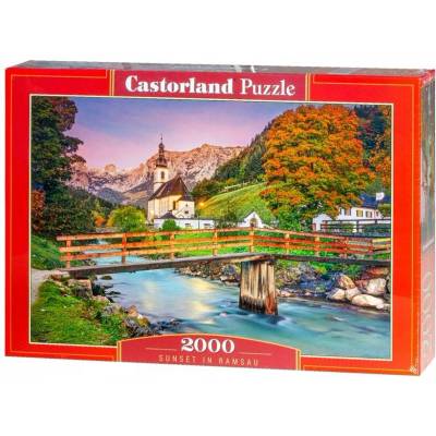 Castor Západ slunce v Ramsau 2000 dílků