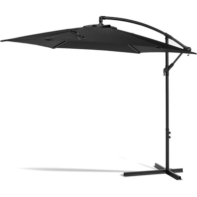 Bonami Essentials Черен чадър ø 300 cm Happy Sun - Bonami Essentials (20044BLK)