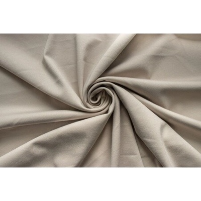 Metráž - Úplet Ba/Pam/Sp BÉŽOVÝ PUNTA - metrový textil