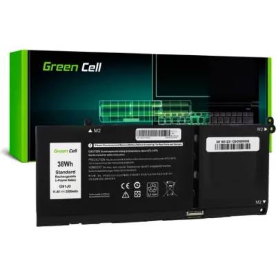 Green Cell Батерия за лаптоп Dell Latitude 3320 3330 3520 Inspiron 15 3511 3525 5510 G91J0 11.4V 3300mAh LiPo GREEN CELL (GC-DELL-DE160)