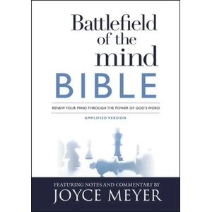 Battlefield of the Mind Bible | Joyce Meyer (ISBN: 9781455595303)
