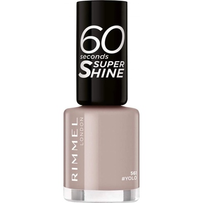 Rimmel London 60 Seconds Super Shine Nail Polish lak na nechty 561 Yolo 8 ml