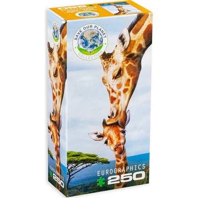 EUROGRAPHICS Пъзел Eurographics от 250 части - Жирафи (82510294)