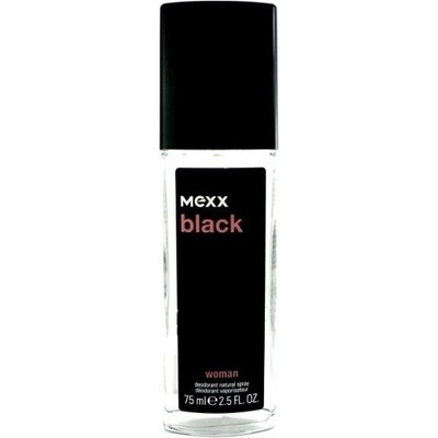 Mexx Black Woman dezodorant sklo 75 ml