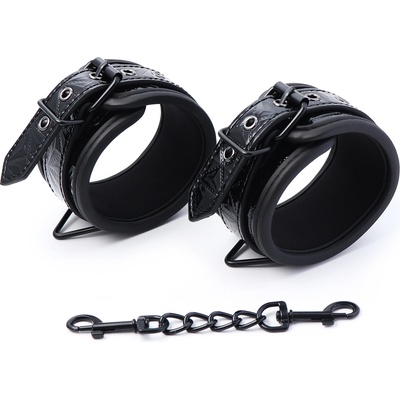 SuperLove Neo Diamond Handcuffs Black