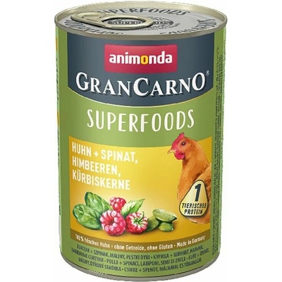 Animonda pes Grancarno Superfoods kuracie 800 g