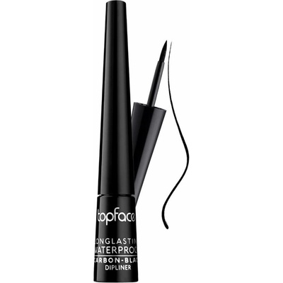 Topface dlouhodržící voděodolná linka na oči Carbon Black 2,5 ml – Zboží Mobilmania