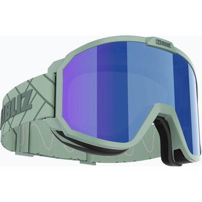 Bliz Скиорски очила Bliz Rave matt green/brown blue