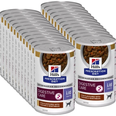 Hill´s PD Prescription Diet Canine i/d Low Fat gulasz 24 x 354 g