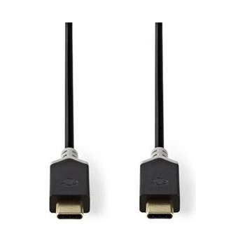 Nedis CCBW64750AT10 USB 3.1 (Gen2), Typ-C Zástrčka - Typ-C Zástrčka, 1m, antracit